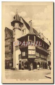 Old Postcard Colmar Pfister house