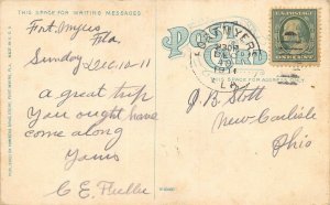 LP92  Fort Myers Florida Postcard Leon Hotel