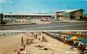 Autos Beach 1961 South Shore Motel Virginia Beach Virginia roadside Dexter 1002