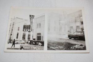 Extreme Temperatures in Fairbanks Alaska Real Photo Postcard Griffin's