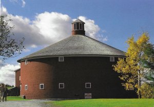 Round Barn East Passumpsic Vermont Built 1901 Moved to Shelburne Museum 4 by 6