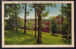 Melrose Dormitory For Boys,Mars Hill College,Mars Hill,NC