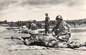 Belgium Army Military Real Photo Vintage Postcard AA8831