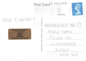 B103022 derby duffield ship bateaux    uk