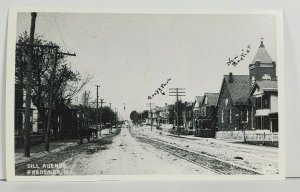 Frederick MD Maryland Dill Avenue Early View Repro Postcard Q10
