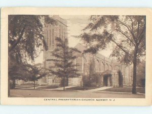 W-border CHURCH SCENE Summit New Jersey NJ AD1866