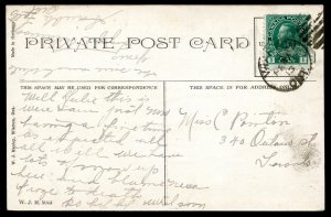 1179 - WIARTON Ontario Postcard 1913 St. Paul's Presbyterian Church by Manley