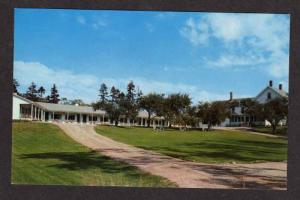 ME Yardarm Motel SEARSPORT MAINE POSTCARD PC