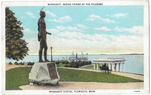 Massasoit Statue  Plymouth Massachusetts