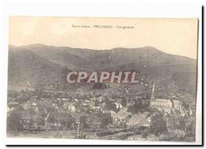  High Alsace Vintage Postcard Fellering View