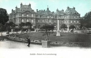 Vintage Postcard 1910's Palais du Luxembourg Paris France FR