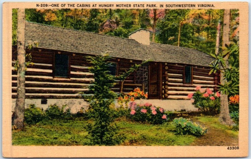 One Of The Cabins At Hungry Mother State Park, In Southwestern Virginia