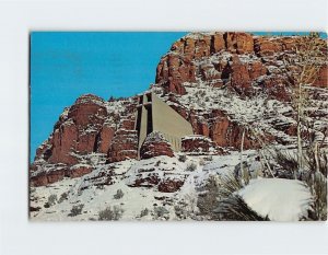 Postcard Winter At The Chapel, Sedona, Arizona