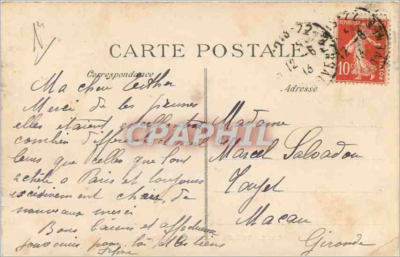 'Old Postcard PARIS Avenue de l''Opera'