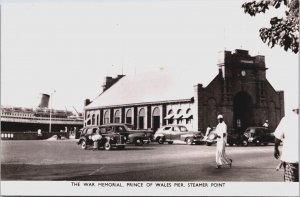 Yemen Aden The War Memorial Prince Wales Pier Steamer Point Vintage RPPC C078