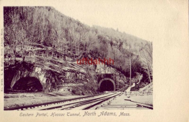 pre-1907 EASTERN PORTAL, HOOSAC TUNNEL NORTH ADAMS, MA