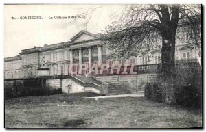 Old Postcard Compiegne Chateau Park Riviera