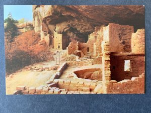 Spruce Tree Ruin Mesa Verde National Monument CO Chrome Postcard H1192091932