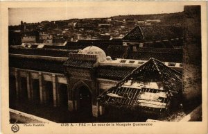 CPA AK MAROC FEZ - La cour de la Mosquée Quaraouine (219302)