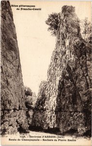 CPA Route de Champagnole, Rochers de Pierre Encize (1265730)