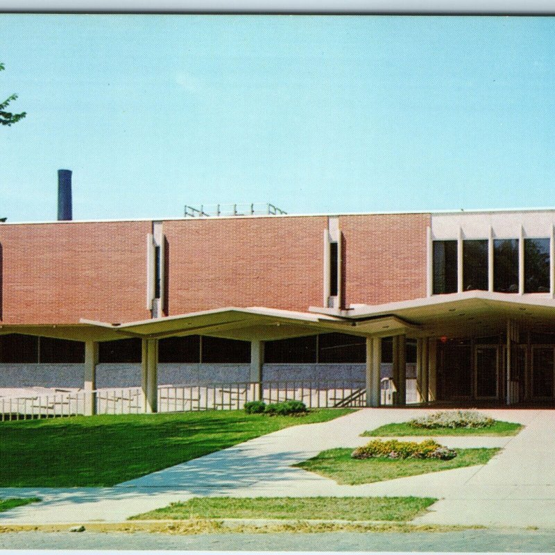 c1960s Cedar Falls, IA New Rod Library Campus University Northern UNI PC A236