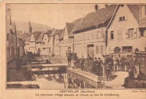 US2210 France Gertwiller Ce Charmant Village Alsacien Strasbourg bas rhin