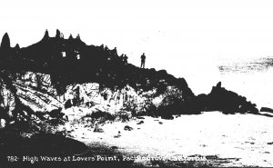 California Pacific Grove High Waves At Lovers' Point 1921