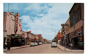 NM - Gallup. Street Scene looking East at 3rd & Coal ca 1955