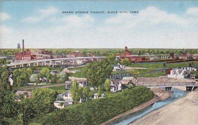 Iowa Soux City Grand Avenue Viaduct