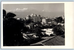 Caracas Venezuela Postcard Aerial View of Buildings c1930's RPPC Photo