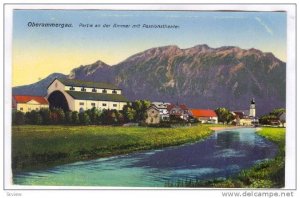 Partie An Der Ammer Mit Passionstheater, Oberammergau (Bavaria), Germany, 190...