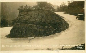 West Virginia Macomber U Curve Laurel CEG 29 RPPC Photo Postcard 22-1012