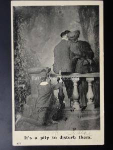 Romance / Love Theme IT'S A PITY TO DISTURB THEM c1906 by H.G.L. Living Pictures