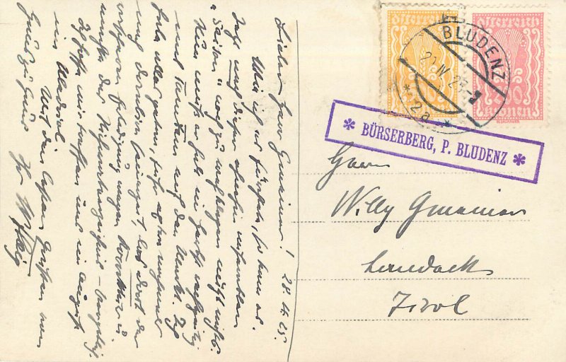Mountaineering Austria Bludenz 1925
