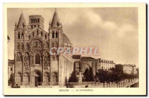 Angouleme Old Postcard The cathedral