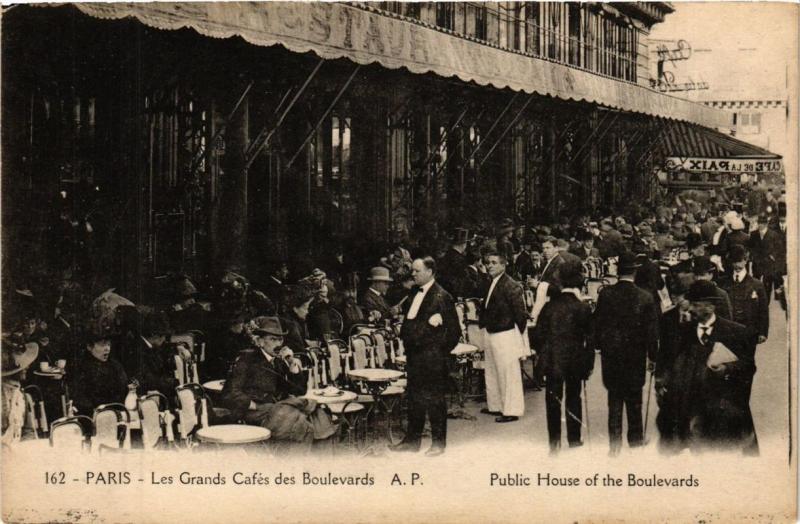 CPA Paris 9e - Les Grands Cafes des Boulevards (274288)