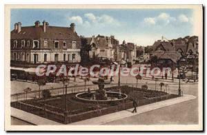 Old Postcard Deauville La Plage Fleurie Plave Morny
