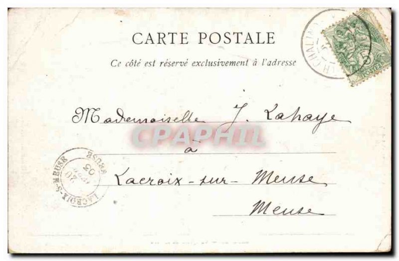 Langres Old Postcard View from the train station