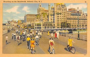 Boardwalk Atlantic City, NJ., USA Bicycle Unused 