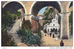 L'Eglise Sainte-Devote, Monte-Carlo, Monaco, 1900-1910s