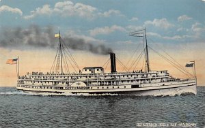 City of Bangor Ferry & Paddle Boats Ship Unused 