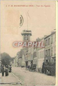 Old Postcard G p.16 Rochefort on sea signal tower