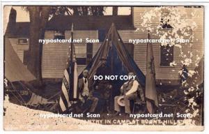 RPPC, In Camp, Burnt Hills NY