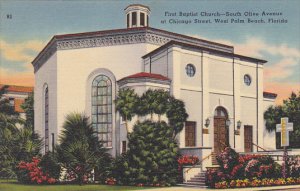 First Baptist Church South Olive Avenue and Chicago Street West Palm Beach Fl...