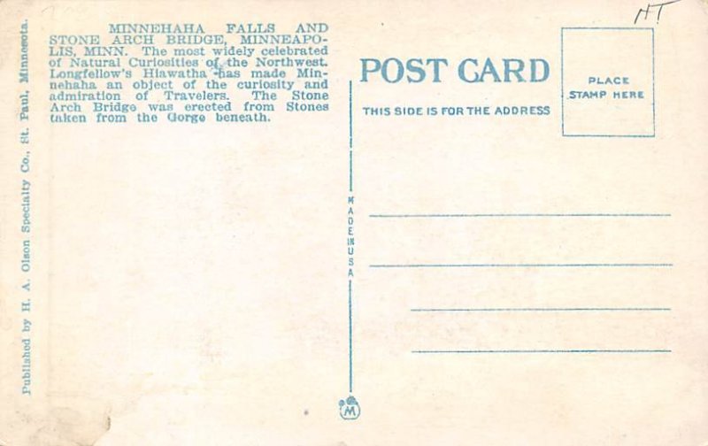 Minnehaha Falls  Minneapolis,  MN