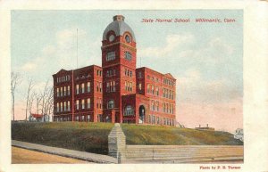 WILLIMANTIC, CT Connecticut   STATE NORMAL SCHOOL   c1900's UDB Postcard