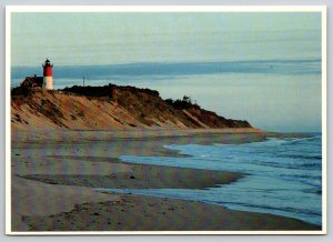 Cape Cod National Seashore Nauset Light Lighthouse  Massachusetts    Postcard