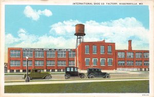 J60/ Higginsville Missouri Postcard c1910 International Shoe Co Factory 194
