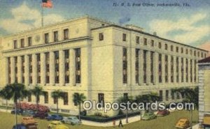 Jacksonville, FL USA Post Office Postal Used Unknown 