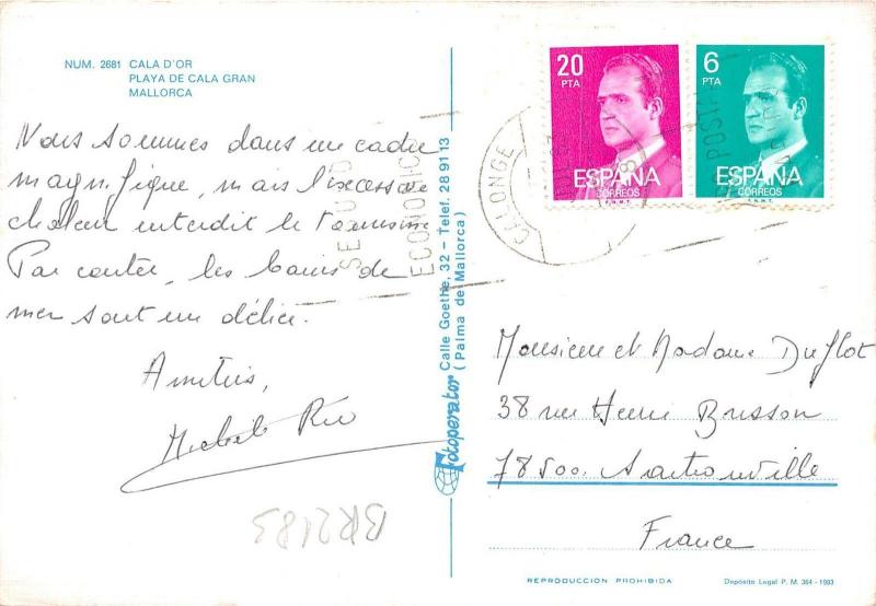 BR2183 Cala d Or Playa de Cala Gran   spain